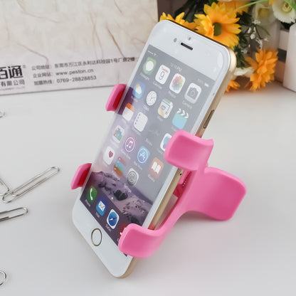 Baitong multi-functional lazy bracket bedside detachable double clips watch film universal mobile phone bracket wholesale 