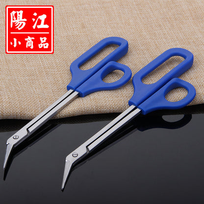 Factory direct selling gauze scissors, bandage scissors, long beak crane beak scissors, foot skin and toenail scissors wholesale 