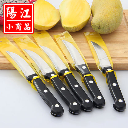 Spot multifunctional fruit knife stainless steel potato knife machete apple peeling knife binary store supply 