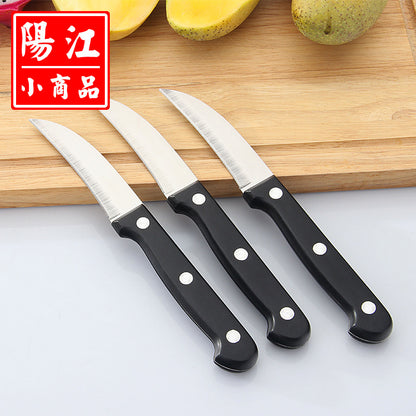 Spot multifunctional fruit knife stainless steel potato knife machete apple peeling knife binary store supply 