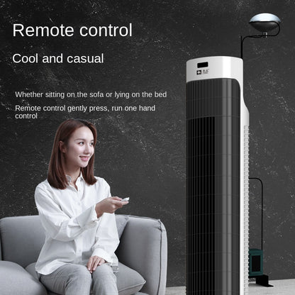 Camel leafless fan water-cooled tower fan remote control floor fan shaking silent fan air conditioning cooling fan electric fan 