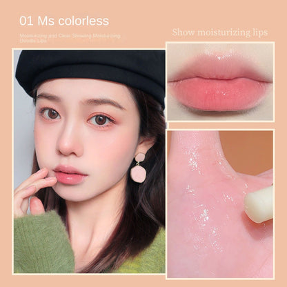 NOVO colorless lip balm warm moisturizing moisturizing lightening lip lines lip primer warm color changing lip balm wholesale 