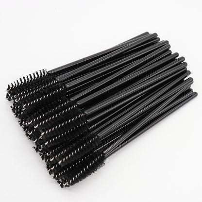 လက်ကား Nylon Brush ရောင်စုံ Eyelash Curler Eyelash Grafting Portable Eyelash Comb Cosmetic Brush Yiwu လက်ကား 