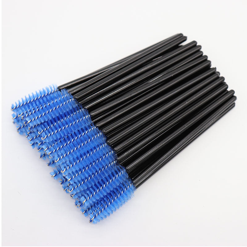 လက်ကား Nylon Brush ရောင်စုံ Eyelash Curler Eyelash Grafting Portable Eyelash Comb Cosmetic Brush Yiwu လက်ကား 