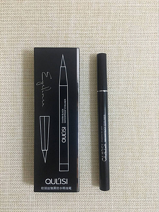 Oris Charming Black Eyeliner Pen, Not Easy to Discolor and Not Easy to Smudge, Liquid Eyeliner Pen for Beginners to Draw Eyeliner 