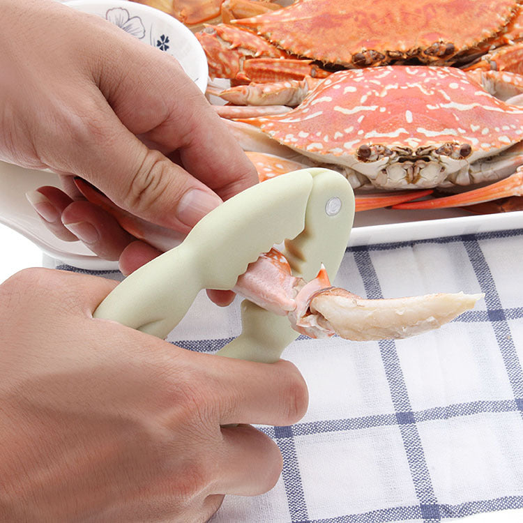 Discount Nordic style eight-piece crab eating tool set PP plastic crab eight-piece crab claw clip gift set in stock 