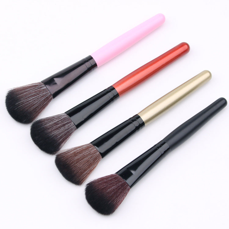 Manufacturer's straight powder brush, blush brush, loose powder brush, eyebrow brush, eye shadow brush, powder brush, single makeup brush 