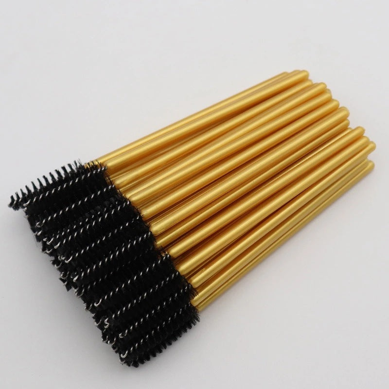 လက်ကား Nylon Brush ရောင်စုံ Eyelash Curler Eyelash Grafting Portable Eyelash Comb Cosmetic Brush Yiwu လက်ကား 