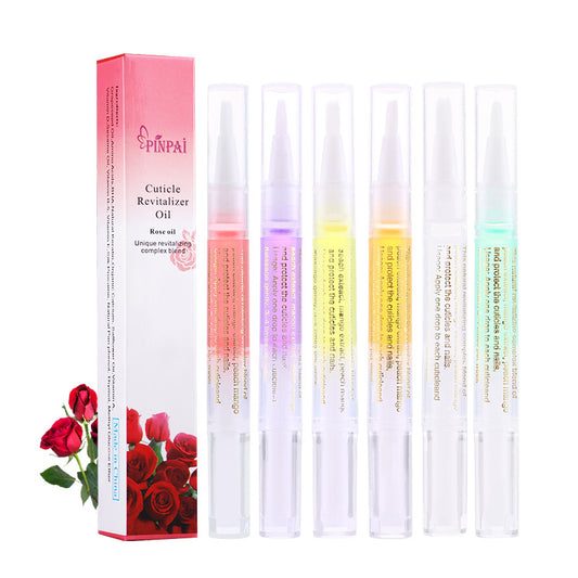 Nail nutrition pen, finger edge pen, nutritional oil, anti-dead skin barbs, moisturizing skin nutrition oil, 15 types of nail nutrition pens