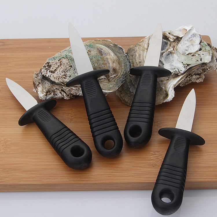 Factory direct sales Yangjiang stainless steel oyster knife oyster knife aquatic scallop tool oyster knife oyster knife 