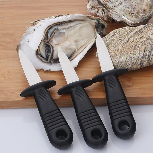 Factory direct sales Yangjiang stainless steel oyster knife oyster knife aquatic scallop tool oyster knife oyster knife 