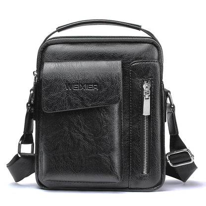 Shoulder bag men's portable men's messenger bag casual Japanese men's cross-body bag business men's bag bagmen