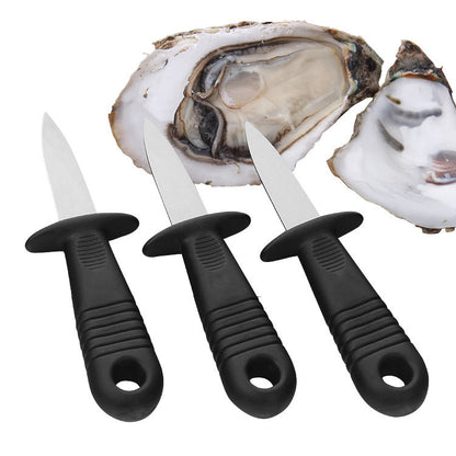 Factory direct sales Yangjiang stainless steel oyster knife oyster knife aquatic scallop tool oyster knife oyster knife 