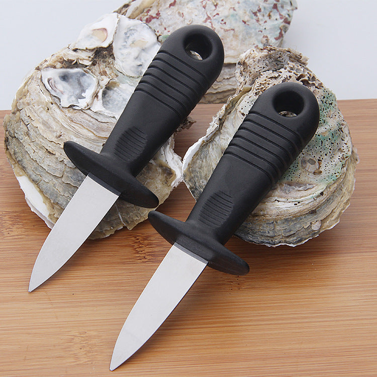 Factory direct sales Yangjiang stainless steel oyster knife oyster knife aquatic scallop tool oyster knife oyster knife 