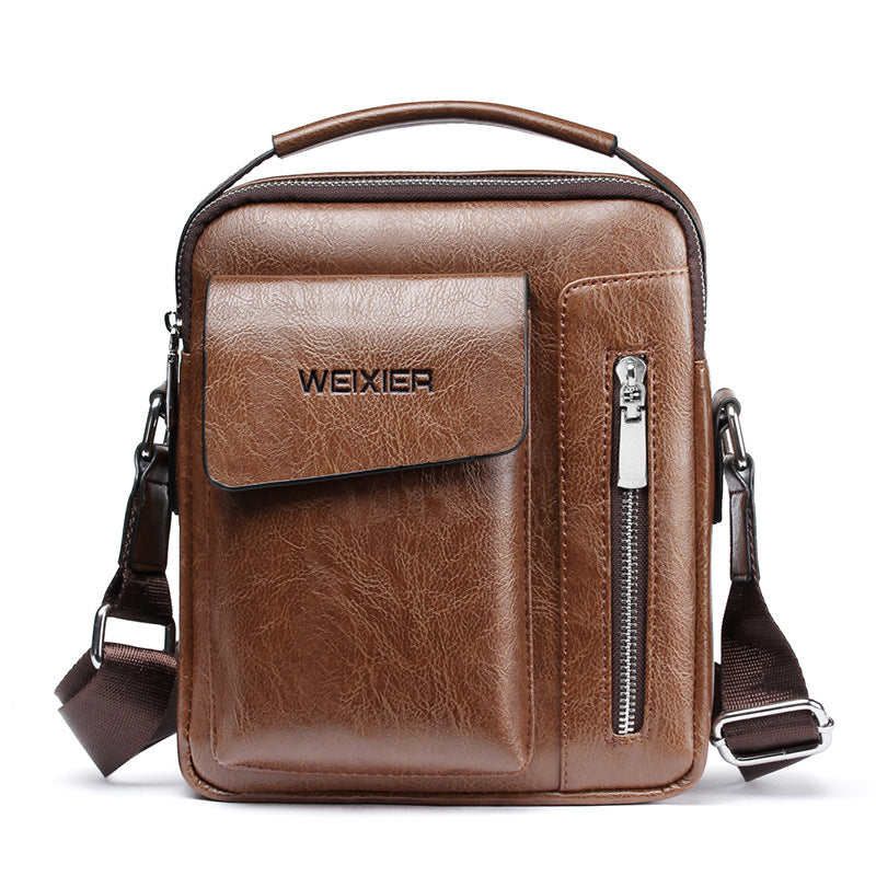 Shoulder bag men's portable men's messenger bag casual Japanese men's cross-body bag business men's bag bagmen