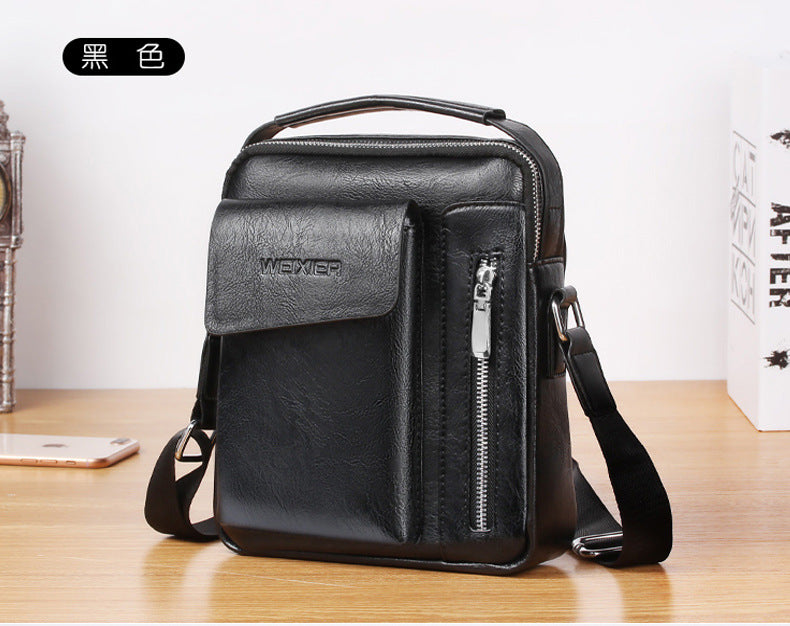 Shoulder bag men's portable men's messenger bag casual Japanese men's cross-body bag business men's bag bagmen