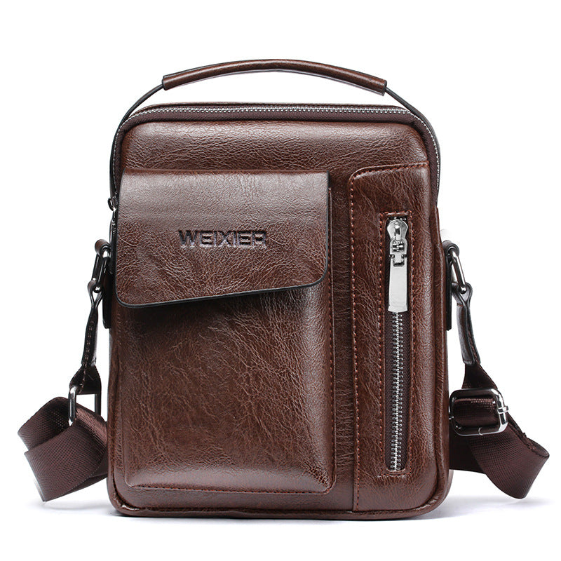 Shoulder bag men's portable men's messenger bag casual Japanese men's cross-body bag business men's bag bagmen