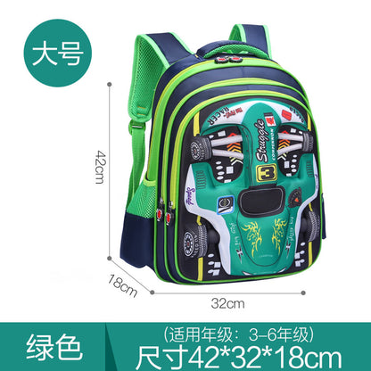 Factory price wholesale new children's schoolbags kindergarten elementary school students' schoolbags cartoon car boys' backpacks 