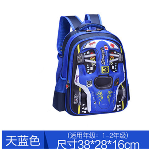 Factory price wholesale new children's schoolbags kindergarten elementary school students' schoolbags cartoon car boys' backpacks 