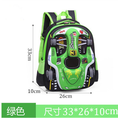 Factory price wholesale new children's schoolbags kindergarten elementary school students' schoolbags cartoon car boys' backpacks 