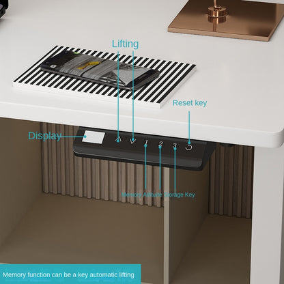 Smart electric lifting table office computer table study table writing table desk youth table boss table 