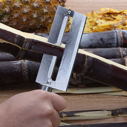 Stainless steel pineapple knife fruit peeler cut pineapple knife steel handle home kitchen fruit potato peeling knife 