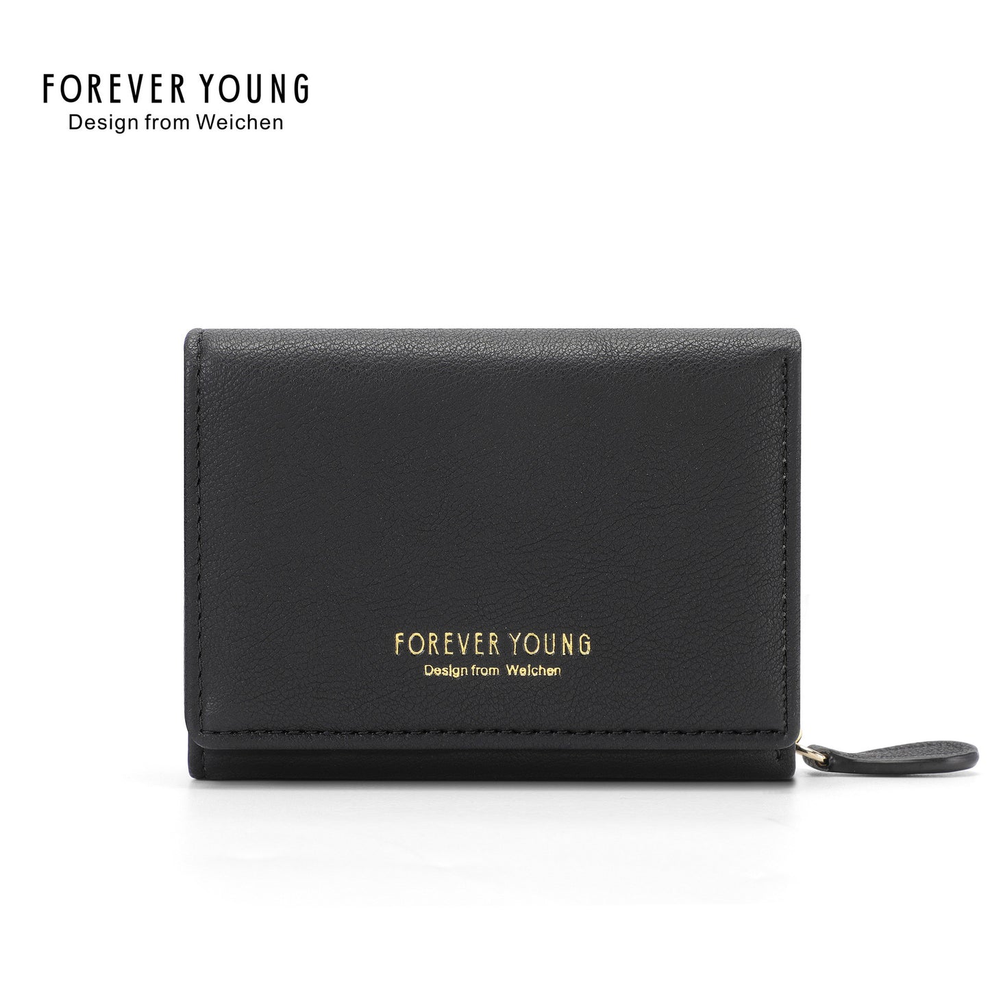 Forever Young Women's Short Wallet Ticket Holder 30% Off ပေါ့ပါးသော ဘက်စုံသုံး နှစ်မျိုးသုံး ကတ်ကိုင်ဆောင်သူ အမျိုးသမီးများ အကြွေစေ့အိတ် 