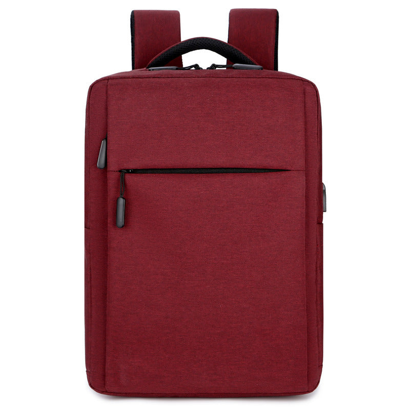 Manufacturer wholesale backpack men's classic outdoor casual backpack Oxford cloth business logo computer bag student school bag 