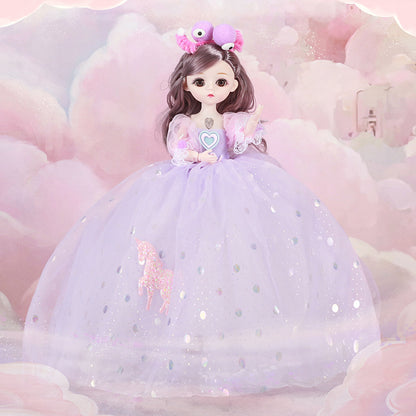 New 32cm gauze skirt music doll Yade Barbie doll girl birthday gift children's toys wholesale 