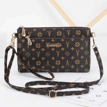 2023 New Mom Women's Bag Shoulder Bag Fashion Crossbody Bag Women's Simple Clutch Bag Korean Style Women's Small Square Bag 