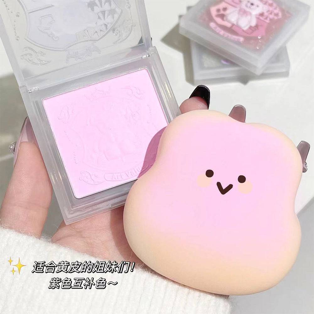 Art Value Bear Knight monochrome blush naturally brightens and smoothes the blush with fine flashes of blush purple at a reasonable price wholesale 