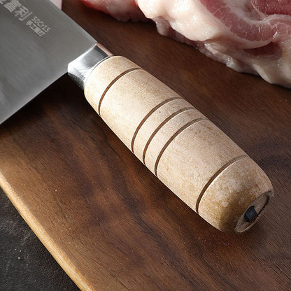 Forged kitchen dividing knife, stainless steel meat cutting knife, butcher knife, household meat cutting knife 