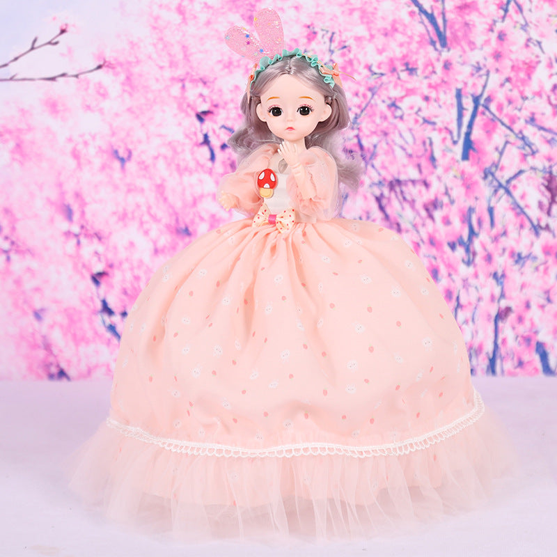 Creative new style tulle skirt princess doll toy girl Barbie doll birthday gift girl Mingrun Barbie 