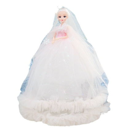 New 50CM wedding dress Yade Barbie doll doll creative vinyl princess girl gift children's toy 