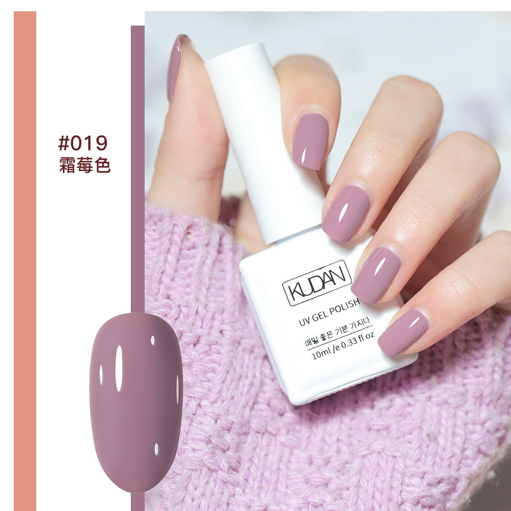 2023 New Style Nail Polish Gel No Odor Ice Transparent Nude Color Transparent Long-lasting Quick-Drying Nail Polish Manicure Nail Polish Gel Wholesale 