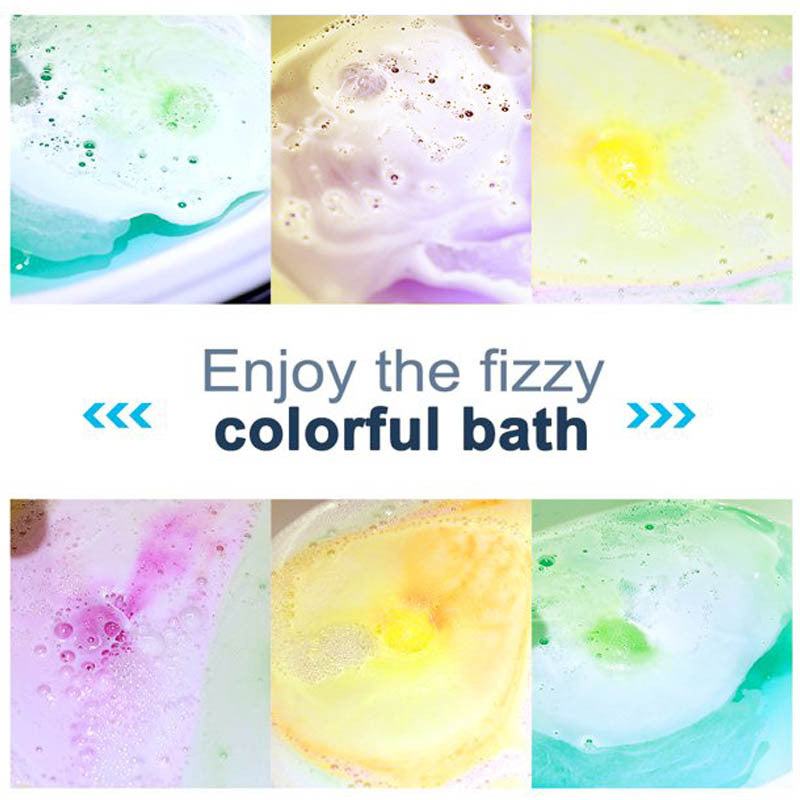 MISIOU BEAUTY cross-border explosive bath salt ball bubble bath ball essential oil bath ball bubble bomb bath ball batch