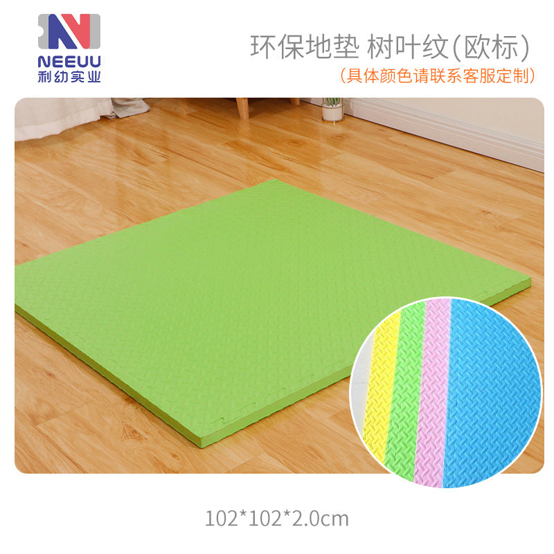 EVA foam thickened floor mat baby toy mat stitching crawling mat skin-friendly game mat European standard baby climbing mat 