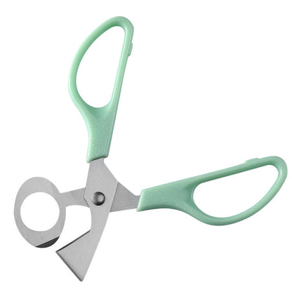 Wholesale Yangjiang quail egg scissors egg scissors bird egg scissors stainless steel egg cutter egg opener