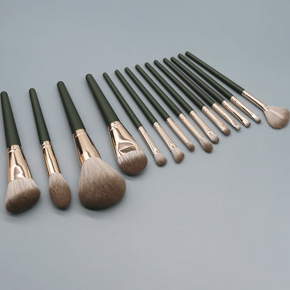 14 အပိုင်း Cangzhou Huayang Luyun မိတ်ကပ် Brush Set စူပါပျော့မိတ်ကပ် Brush Set အိတ်ဆောင်အပြည့်အစုံလက်ကား One Piece Dropshipping 