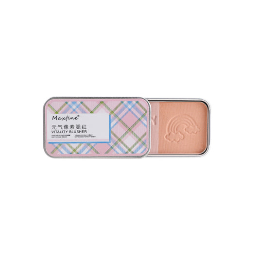 Maxfine vitality pixel blush powder သည် နူးညံ့သိမ်မွေ့ပြီး ရွှဲရွှဲ၊ ဖြူစင်သော တပ်မက်မှု၊ သဘာဝအတိုင်း ဝတ်လစ်စားလစ် မိတ်ကပ်၊ ဖြူစင်သော အတွေ့အကြုံမရှိသေးသော လက္ကား၊ 