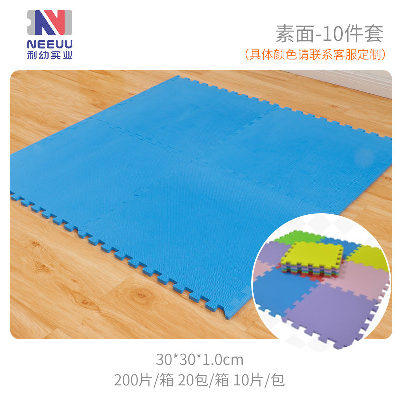 EVA foam thickened floor mat baby toy mat stitching crawling mat skin-friendly game mat European standard baby climbing mat 