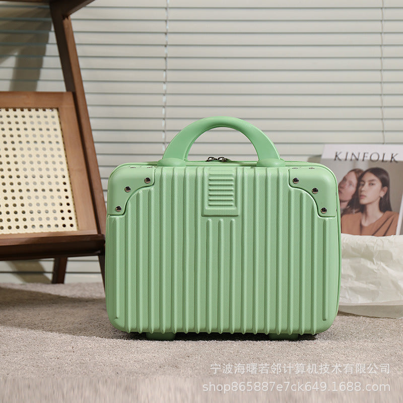 Korean version 14-inch suitcase, women's suitcase, travel bag, souvenir, cosmetic case, small travel organizer, wholesale 