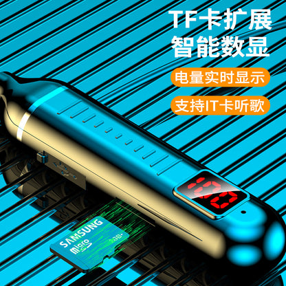 Rio Tinto BT20 သည် iPhone Android Bluetooth 5.2 လည်တိုင်ဆွဲထားသော ကြိုးမဲ့စတီရီယိုအပြေးအားကစားနားကြပ်အတွက် သင့်လျော်သည်။