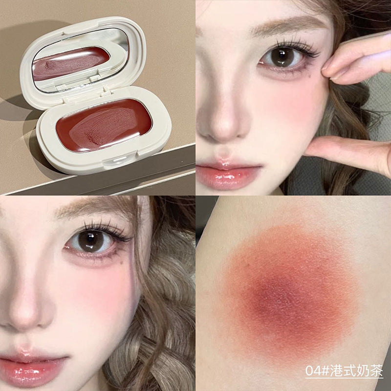 CACE soft mist transparent blush cream light natural white blush vitality all-match color makeup cross-border wholesale 