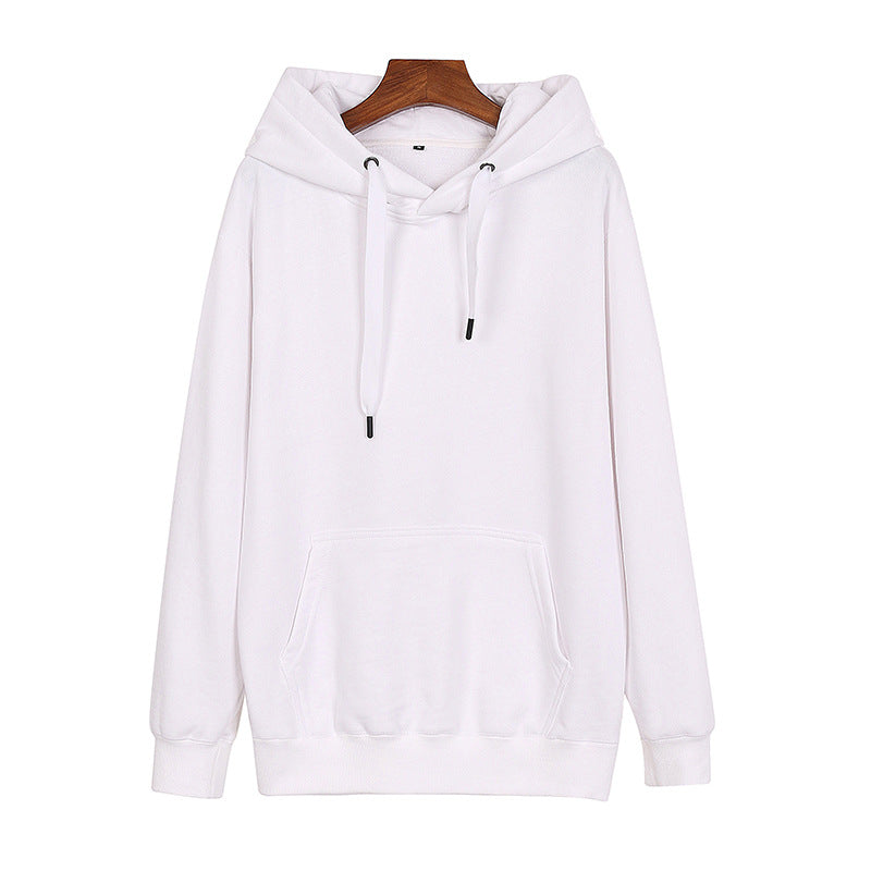 2022 new spring and autumn trend fashion loose high-quality thickened terry hooded pullover sweater long sleeves can be printed 