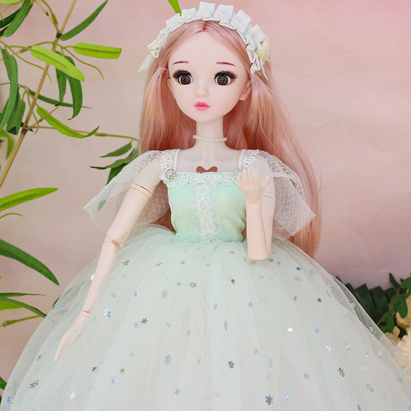 Big skirt 60cm princess smart singing yad barbie doll girl toy doll wholesale yiwu 