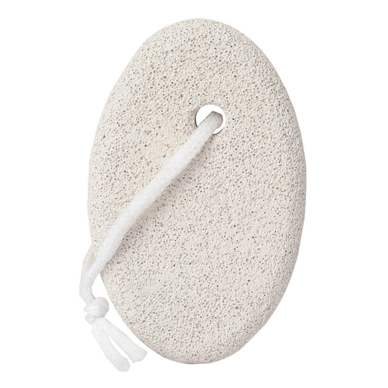 Manufacturer oval foot grinding stone volcanic stone exfoliation foot rub foot massage stone double-sided polishing stone foot grinding tool 