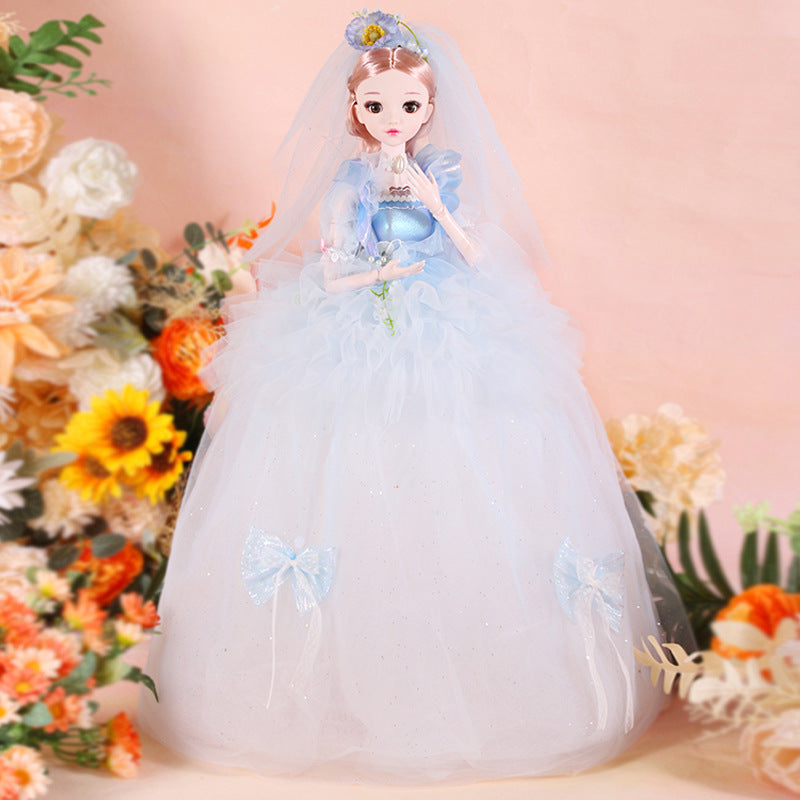 Big skirt 60cm princess smart singing yad barbie doll girl toy doll wholesale yiwu 