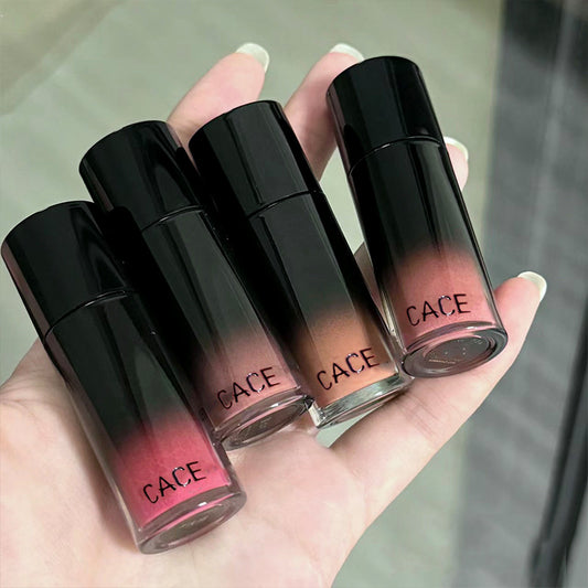 CACE Twilight Matte Lip Mud Silky Colorful White Velvet Lip Glaze ဘက်စုံသုံးနိုင်ပြီး တတ်နိုင်သော ခြောက်ရောင်ရနိုင်သည် 