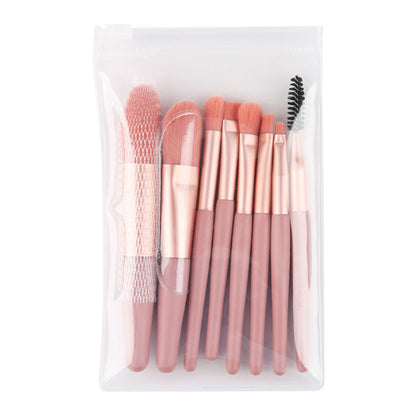 Cangzhou makeup brushes 13 pieces Sijiqing makeup brushes complete set 8 beginner travel brushes small purple sweet potato makeup brushes complete set 